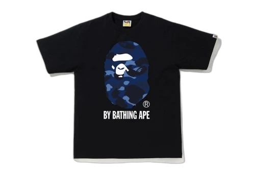 BAPE Reflector Color Camo By Bathing Tee Black/Blue