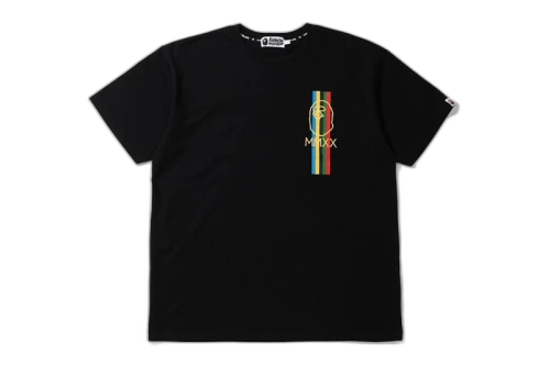 BAPE Relaxed Line Tee Black