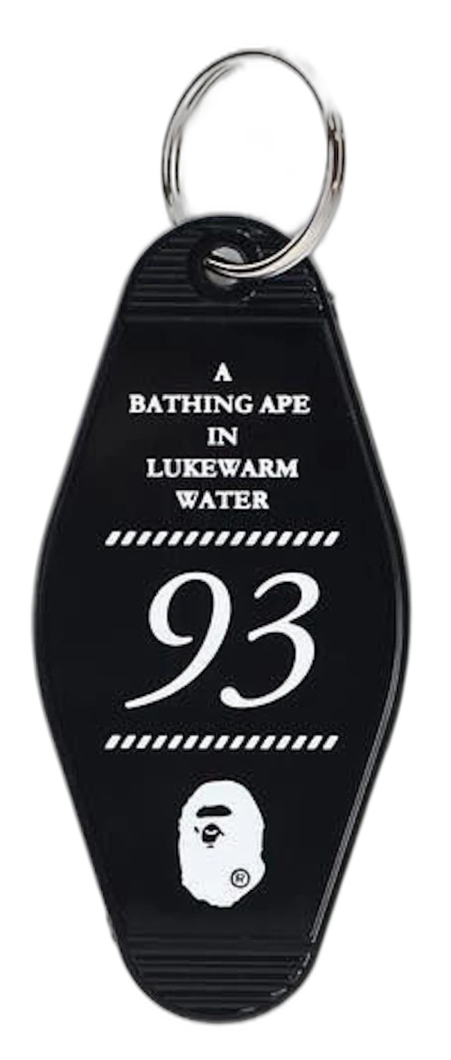 BAPE Room Keychain Black