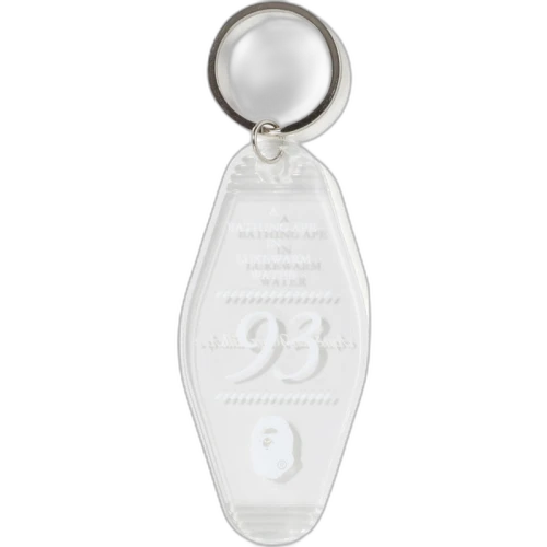 BAPE Room Keychain (SS19) Clear