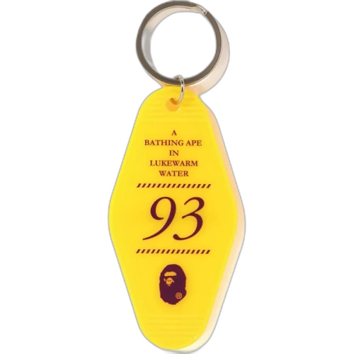 BAPE Room Keychain (SS19) Yellow