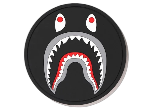 BAPE Rubber Coaster Black
