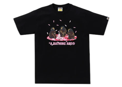 BAPE Sakura Viewing Tee Black