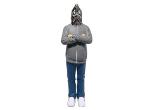 BAPE Shark Figure Grey/Camo
