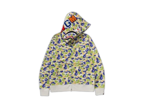 BAPE Shark Full Zip New Jersey Store Exclusive Hoodie Multicolor