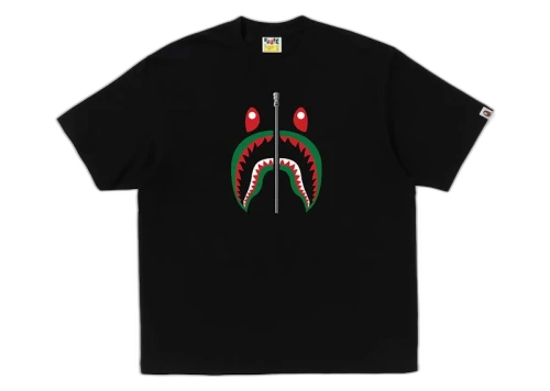 BAPE Shark Italy Tee Black