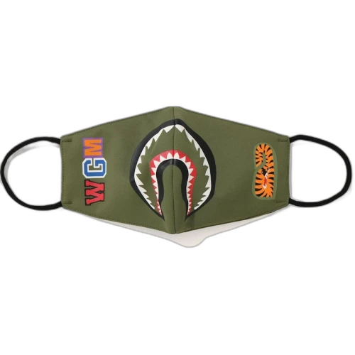 BAPE Shark Mask Green Multi