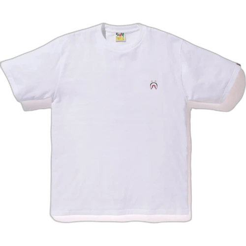 BAPE Shark One Point PONR Tee White