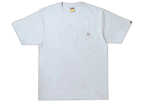 BAPE Shark One Point Tee Gray