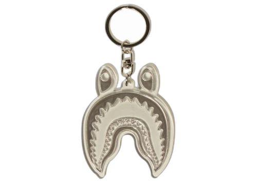 BAPE Shark Reflective Keychain Black