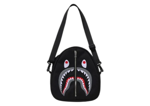 BAPE Shark Shoulder Bag Black