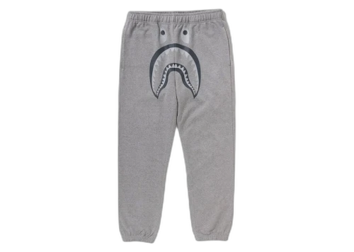 BAPE Shark Sweatpants Grey