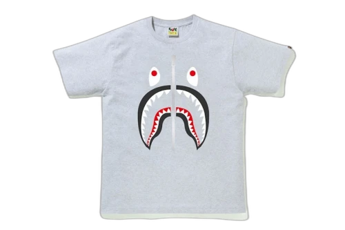 BAPE Shark Tee (SS20) Gray
