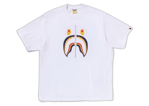 BAPE Shark USA Tee White