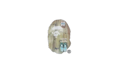 BAPE Social Distance Big Ape Head Tee White