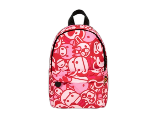 BAPE Soft Mini Backpack Carmine Rose