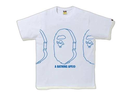 BAPE Solid Ape Head Tee White