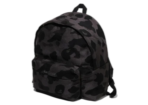 BAPE Solid Camo Jacquard Backpack Black