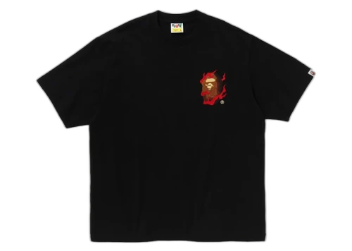 BAPE Souvenir Relaxed Fit Tee Black