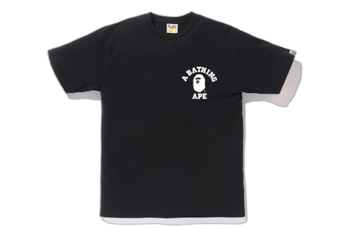 BAPE Space Camo College ATS Tee Black
