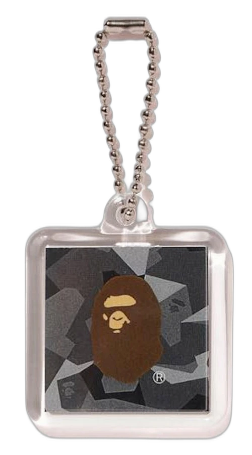 BAPE Splinter Camo Keychain Black