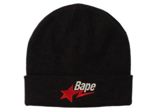 BAPE Sta Knit Cap Black