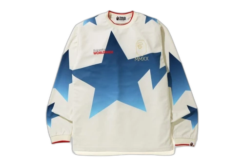 BAPE Sta L/S Tee White