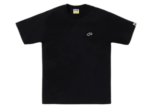 BAPE Sta One Point Tee Black