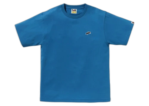 BAPE Sta One Point Tee Blue