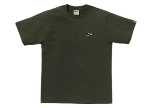 BAPE Sta One Point Tee Olivedrab