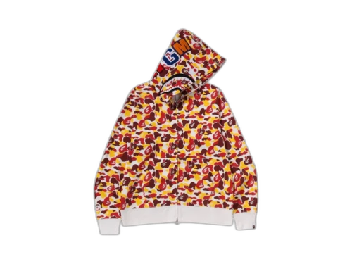 BAPE Store Beijing Separate Shark Full Zip Hoodie Multicolor