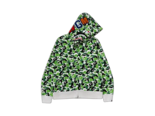 BAPE Store Chengdu Separate Shark Full Zip Hoodie Multicolor