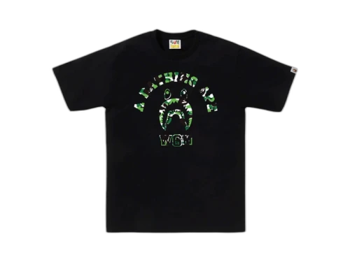 BAPE Store Chengdu Shark College Tee Black