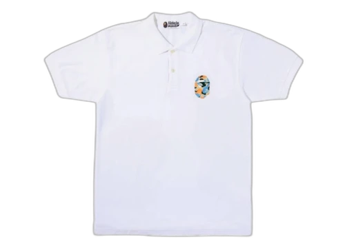 BAPE Store Indonesia Exclusive ABC Camo Polo White