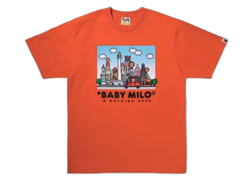 BAPE Store Indonesia Exclusive Baby Milo Tee Orange