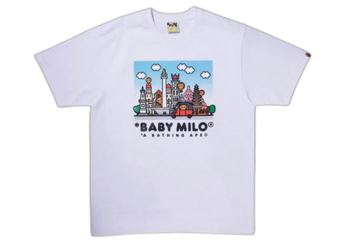 BAPE Store Indonesia Exclusive Baby Milo Tee White