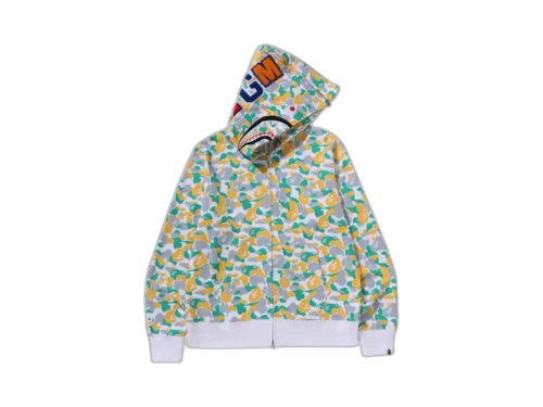BAPE Store Wuxi Separate Shark Full Zip Hoodie Multicolor