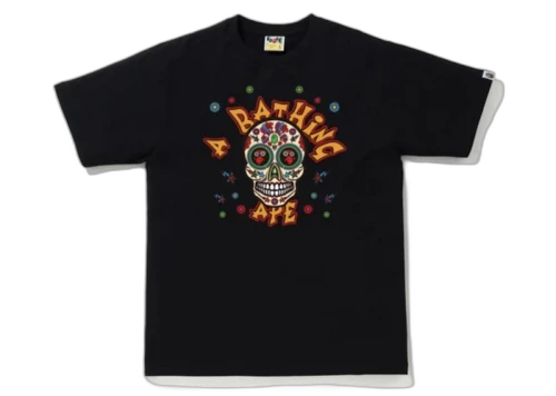BAPE Sugar Skull Tee Black