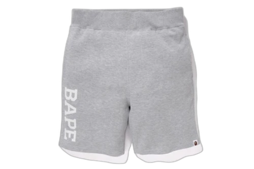 BAPE Summer Bag Sweat Shorts Grey