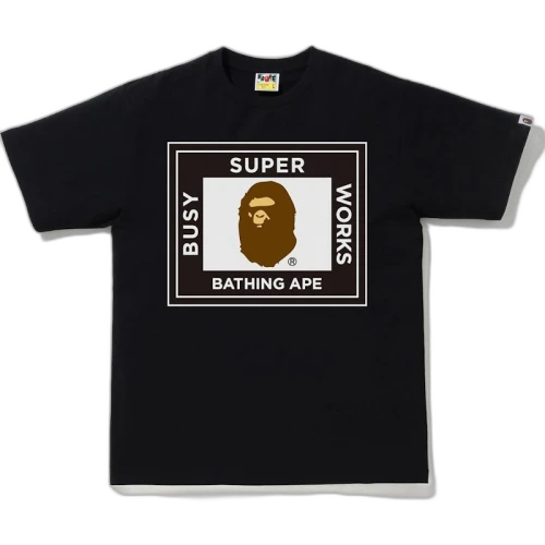 BAPE Super Busy Works Tee Black