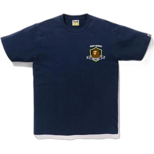 BAPE Tee Tee Navy