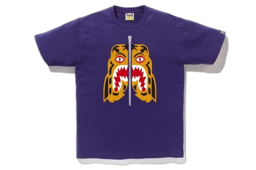 BAPE Tiger Tee (FW18) Purple