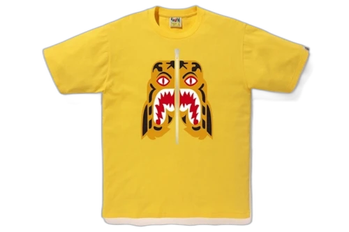BAPE Tiger Tee (FW18) Yellow