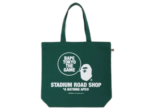 BAPE Tokyo The Game Tote Bag Green