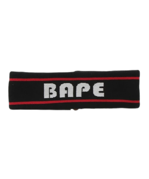 BAPE Two Tone Headband Black