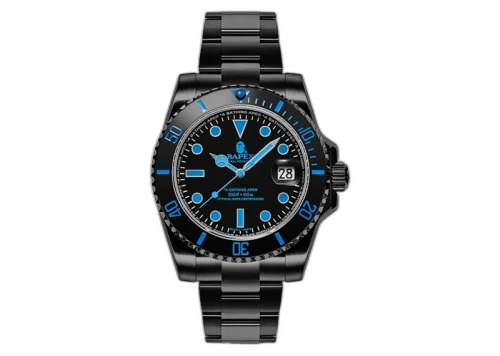 BAPE Type 1 BAPEX Watch Black/Blue