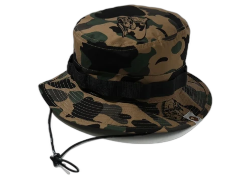 BAPE Ursus Camo Military Hat Olivedrab