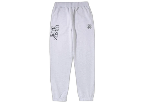 BAPE Ursus Sweatpants Gray
