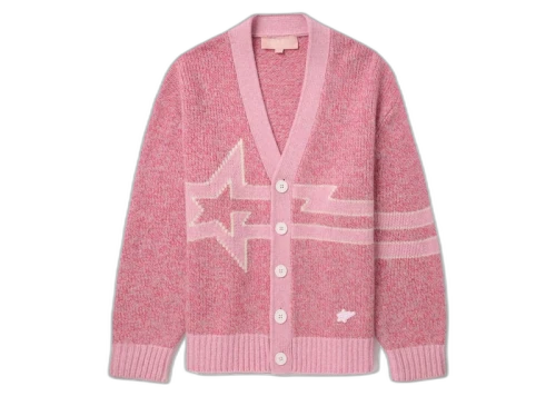 BAPE Women's Bapesta Cardigan Pink