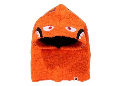 BAPE Women's Shark Boa Snood Orange